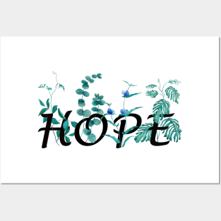 HOPE CALLIGRAPHY DESIGN Posters and Art